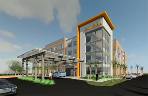 Rendering of South Carolina Cambria Suites Project