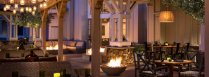 Outdoor Dining Area At The ALBA Restaurant