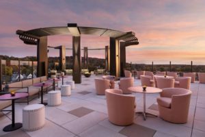 Best Construction Loan Lenders - Rooftop As The Sun Sets