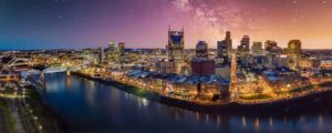 Nashville Skyline River Front