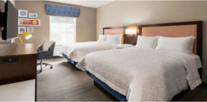 Hampton Inn Suites Guestroom