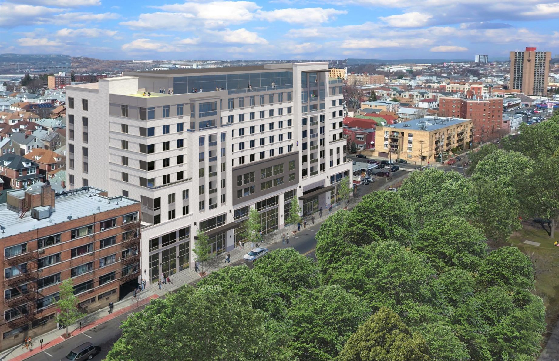 The Braddock Apartments in North Bergen, NJ